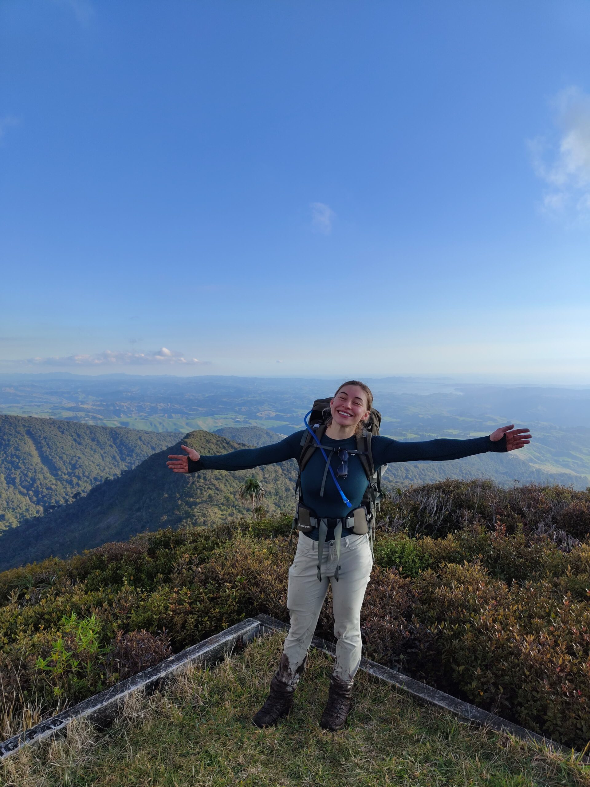 Sam Ward enjoying outdoor lifestyle in New Zealand
